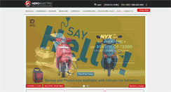 Desktop Screenshot of heroelectric.in