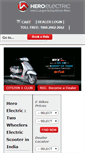 Mobile Screenshot of heroelectric.in